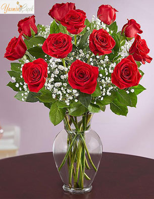 Elegance Kırmızı Güller ile aşkınızı anlatın